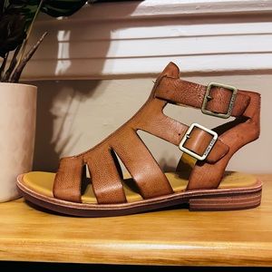 Kork-ease Tan Leather Sandals Sz 11
